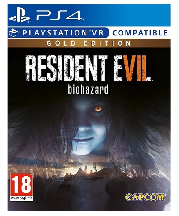 PS4 Resident Evil 7: Biohazard - GOLD Edition (с поддержкой VR, русские субтитры)