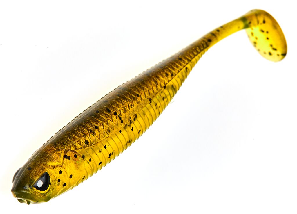 

Силиконовая приманка Lucky John 3D Series Makora Shad Tail 100 мм, 005, 6 шт., Оранжевый;черный, 3D Series Makora Shad Tail