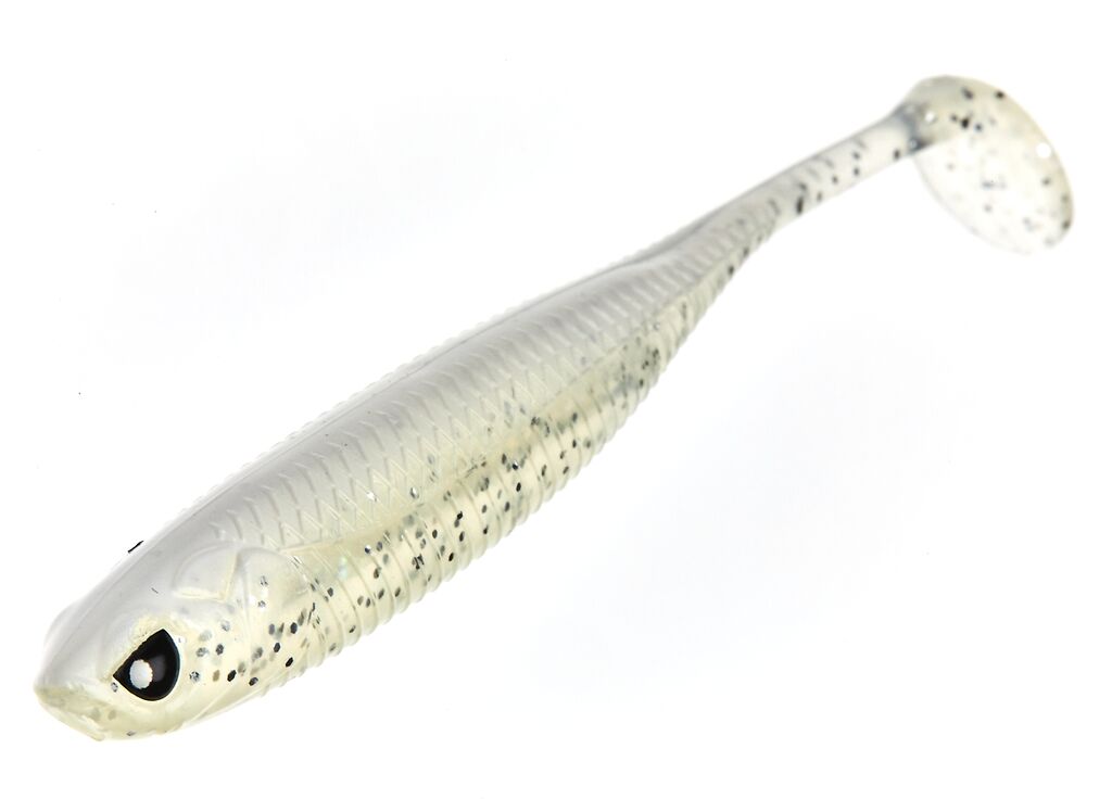 

Силиконовая приманка Lucky John 3D Series Makora Shad Tail 100 мм, 003, 6 шт., Белый, 3D Series Makora Shad Tail