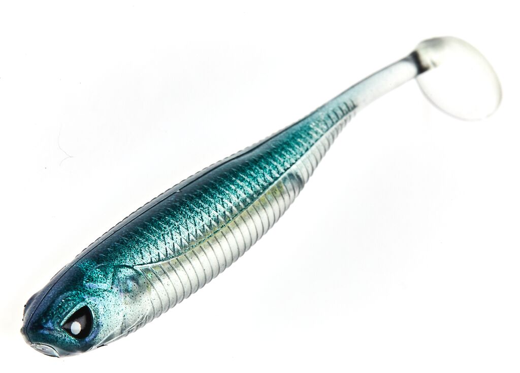 

Силиконовая приманка Lucky John 3D Series Makora Shad Tail 100 мм, 001, 6 шт., 3D Series Makora Shad Tail