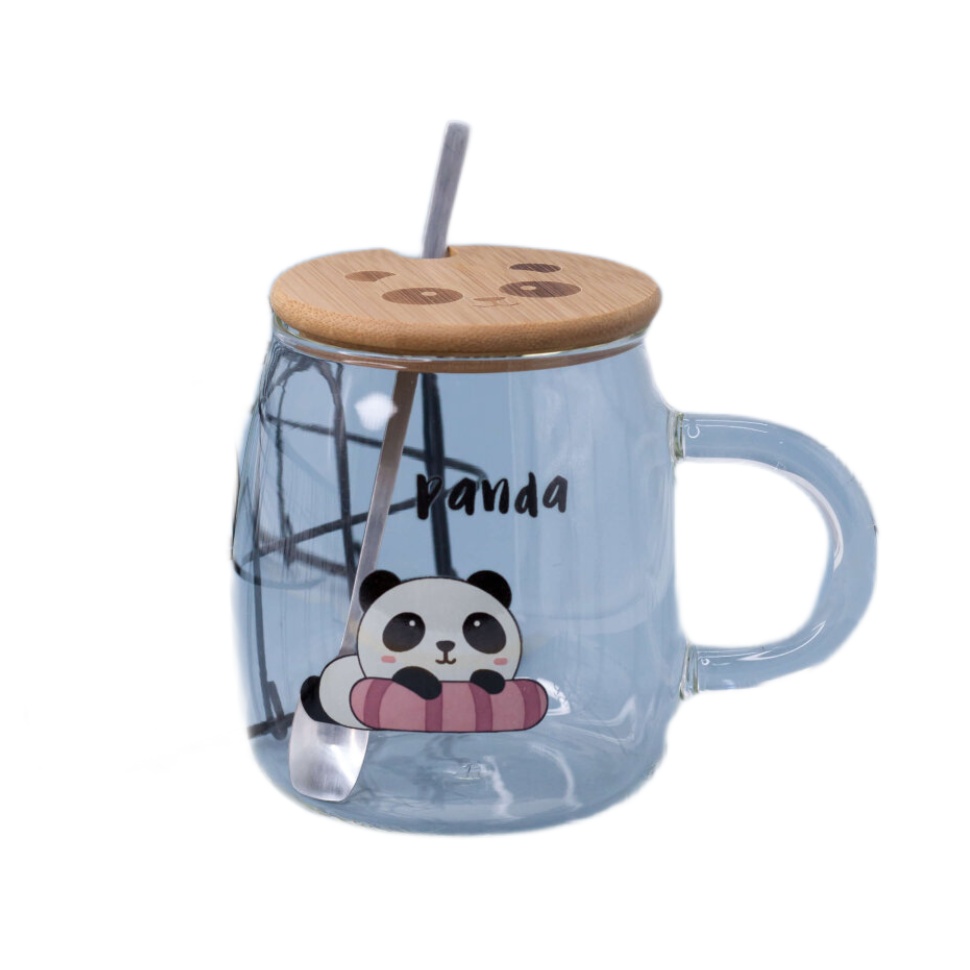 

Кружка Glass Panda swimming ULB-339-03 400 мл, Glass Panda swimming