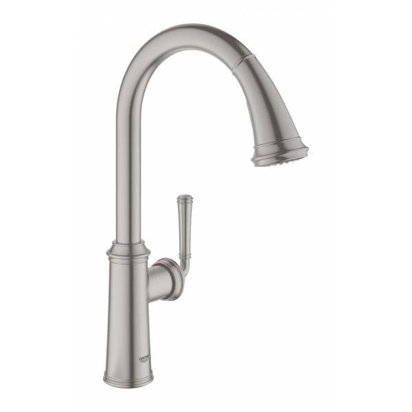 фото Смеситель для кухни grohe quickfix gloucester, суперсталь (30422dc0)