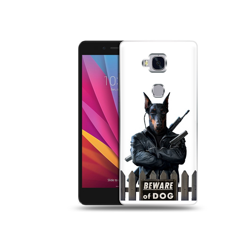 

Чехол MyPads Tocco для Honor 5X доберман (PT24996.45.332), Прозрачный, Tocco