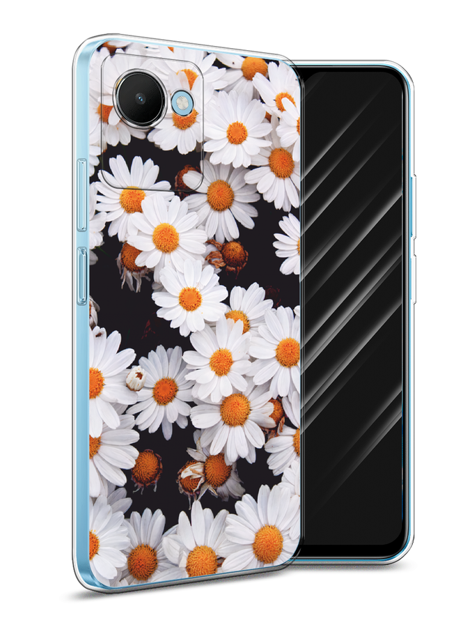 

Чехол Awog на Realme C30S 4G "Ромашковое поле", Белый, 2511650-4