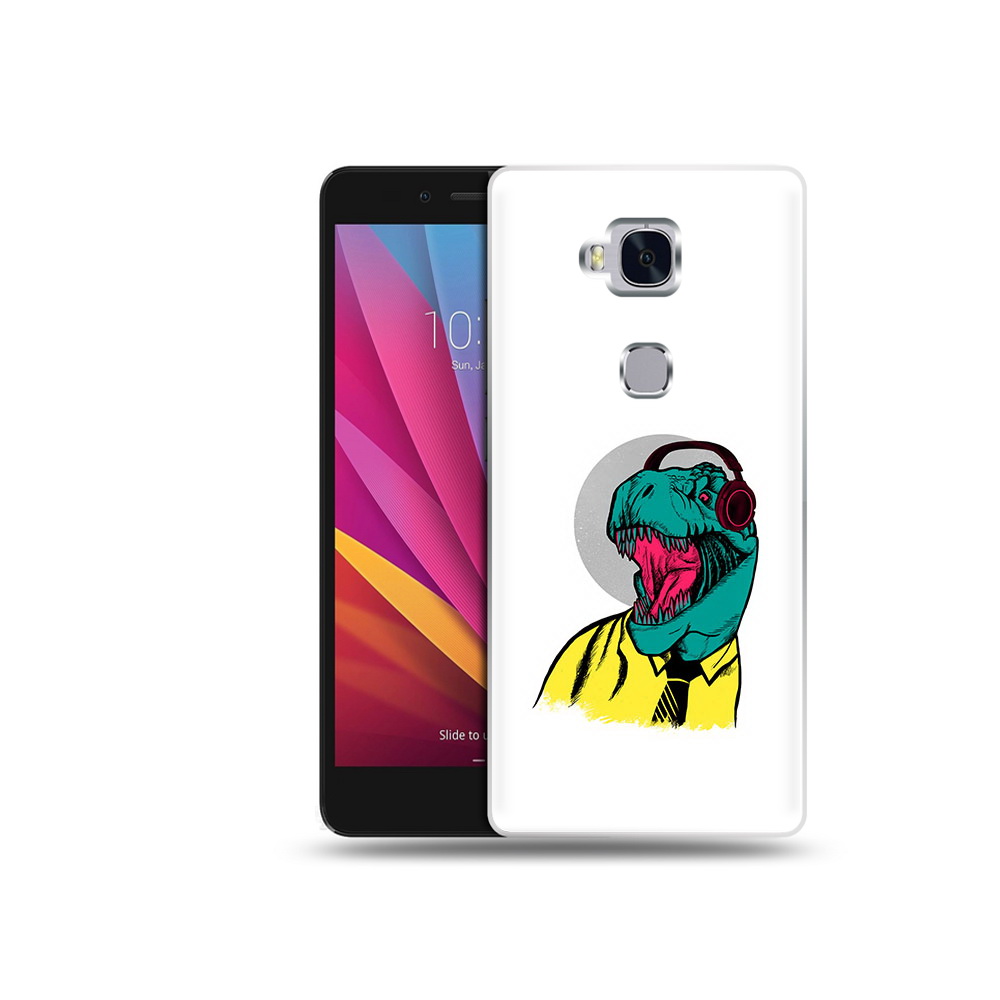 

Чехол MyPads Tocco для Honor 5X дино (PT24996.45.326), Прозрачный, Tocco