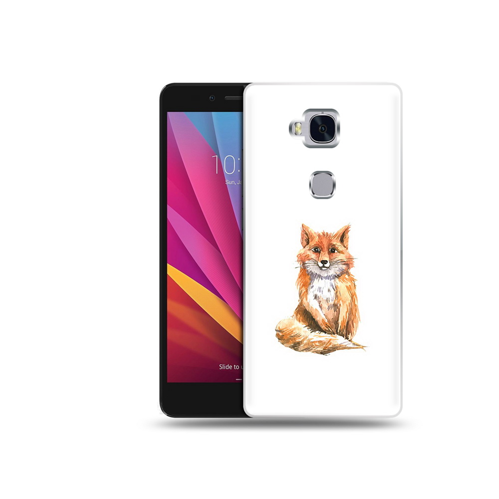 

Чехол MyPads Tocco для Honor 5X детская лиса (PT24996.45.320), Прозрачный, Tocco