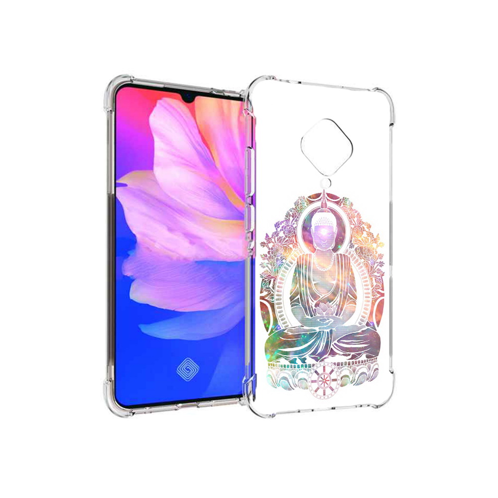 

Чехол MyPads Tocco для Vivo V17 умный мужчина абстракция (PT147343.378.651), Прозрачный, Tocco