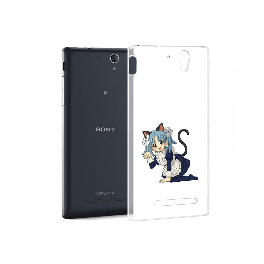 

Чехол MyPads Tocco для Sony Xperia C3 аниме3 (PT18760.251.224), Прозрачный, Tocco