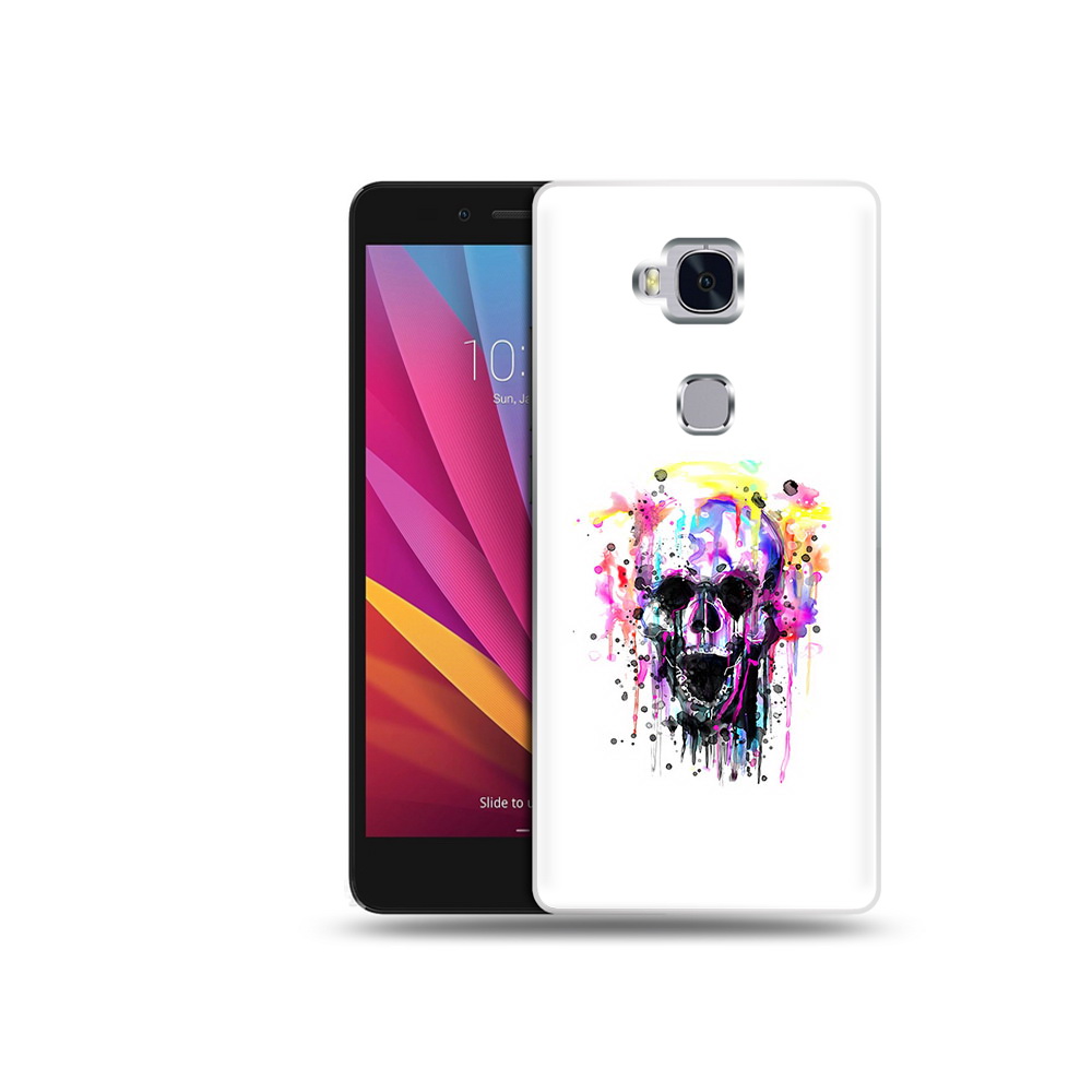 

Чехол MyPads Tocco для Honor 5X граффити череп (PT24996.45.298), Прозрачный, Tocco