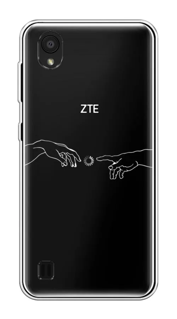 

Чехол Awog на ZTE Blade A5 (2019) / ЗТЕ Блэйд A5 (2019) "Загрузка творения", Белый;прозрачный, 133050-10