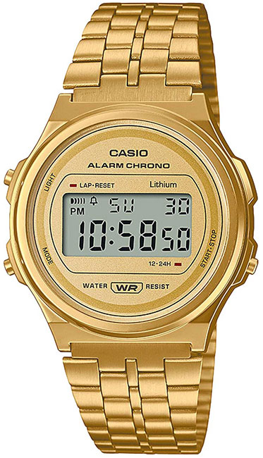 

Наручные часы унисекс Casio A171WEG-9A, A171WEG-9A