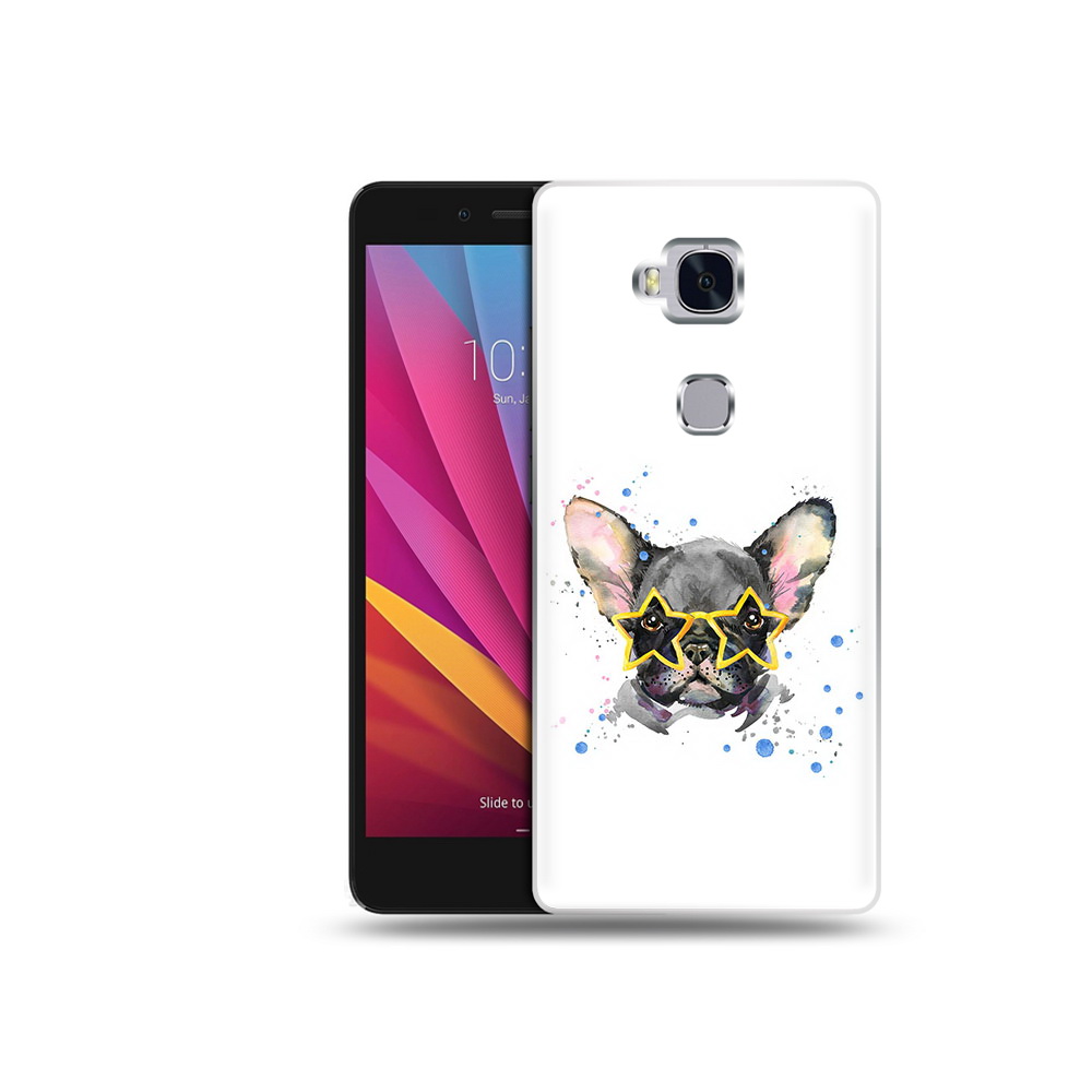 

Чехол MyPads Tocco для Honor 5X буля в очках (PT24996.45.252), Прозрачный, Tocco