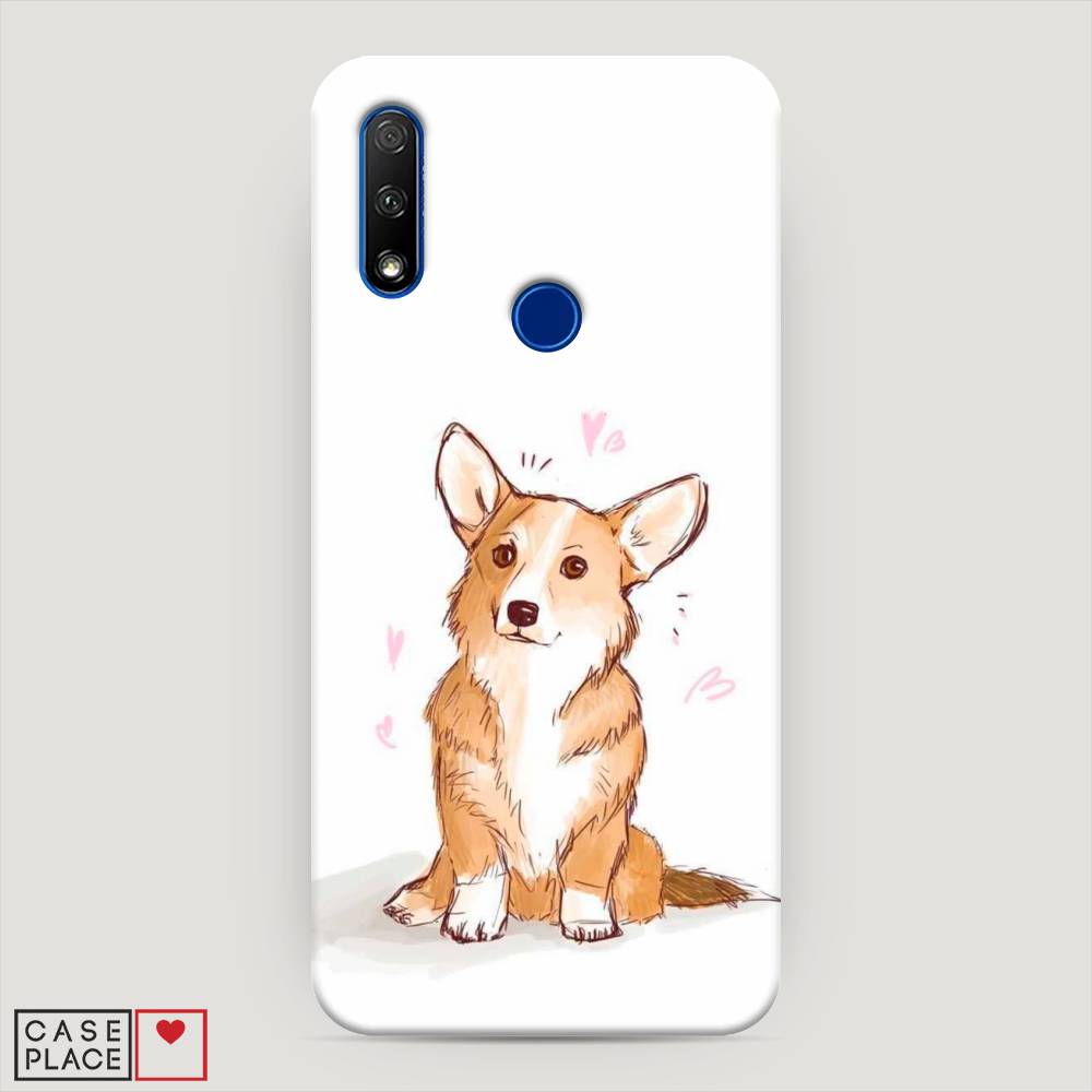 

Чехол Awog "Корги любовь" для Honor 9X, 69920-1