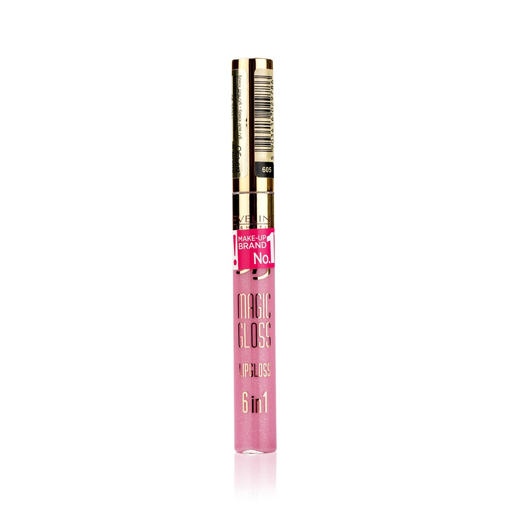 фото Блеск для губ eveline bb magic gloss lipgloss 6 w 1 № 605 9 мл