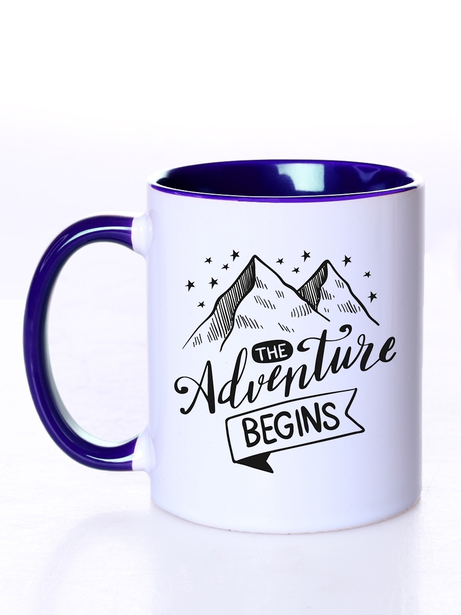 фото Кружка сувенирshop путешествия "the adventure begins" 330 мл cu-trput2-di/s