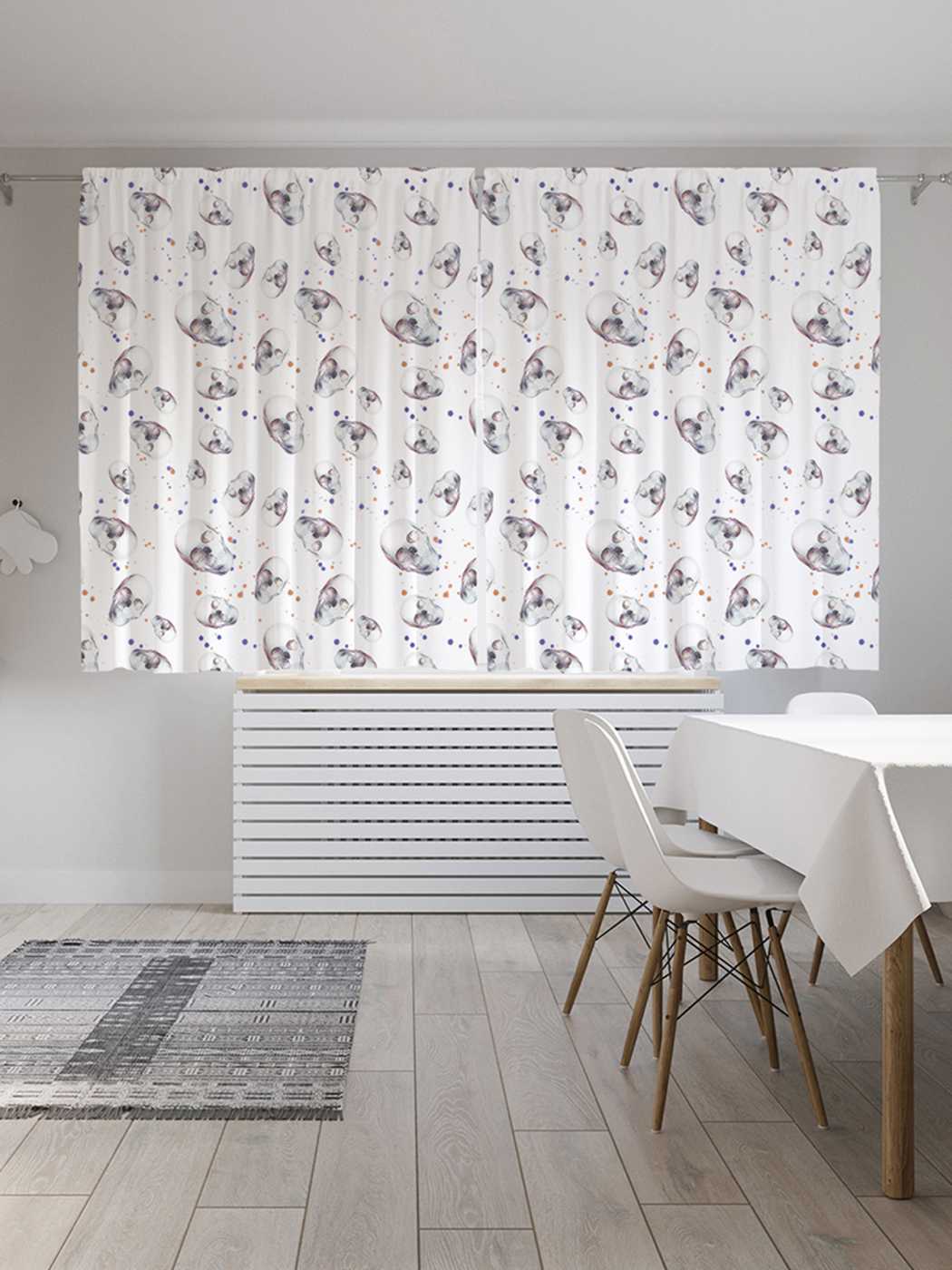 

Шторы JoyArty с фотопечатью "Тайны мира" из сатена, 290х180 см, Тайны мира