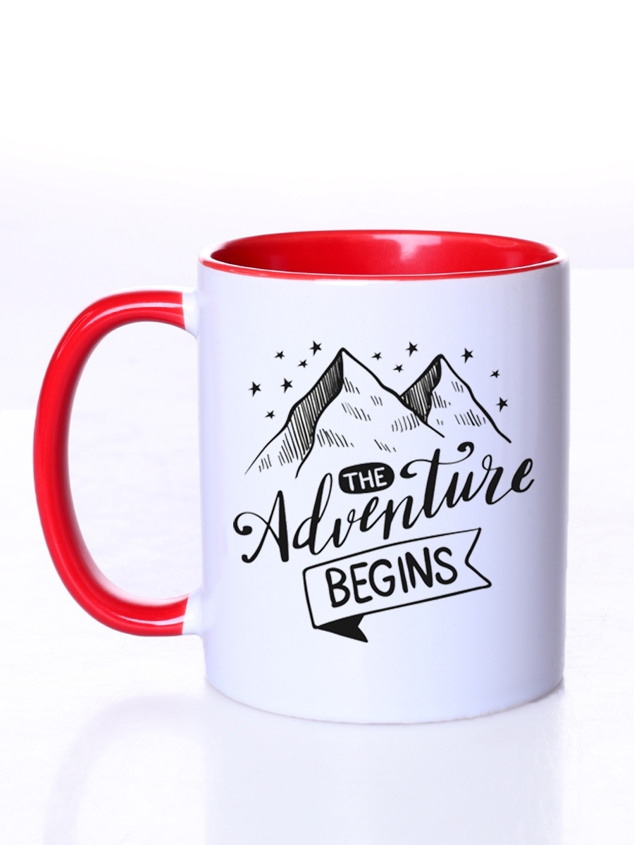 фото Кружка сувенирshop путешествия "the adventure begins" 330 мл cu-trput2-ri/s