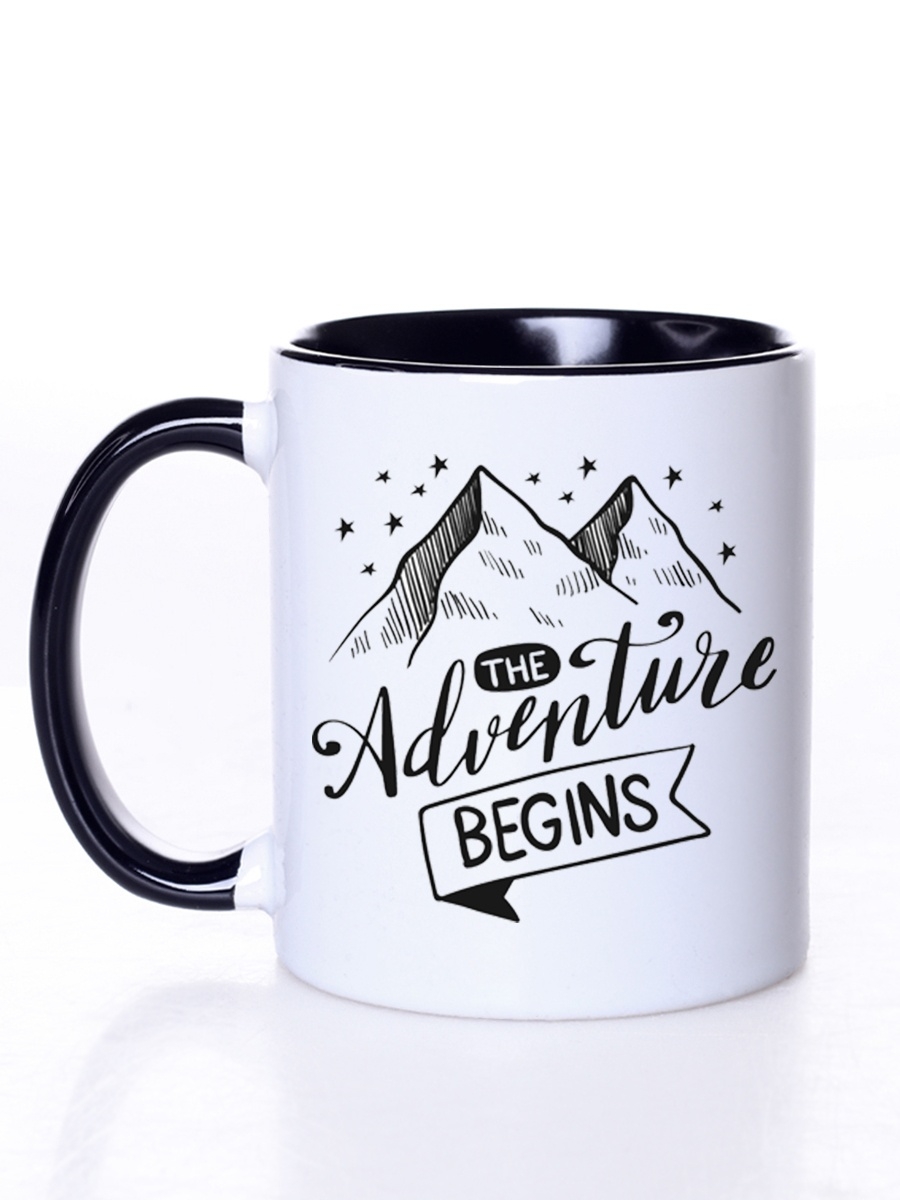 фото Кружка сувенирshop путешествия "the adventure begins" 330 мл cu-trput2-bi/s