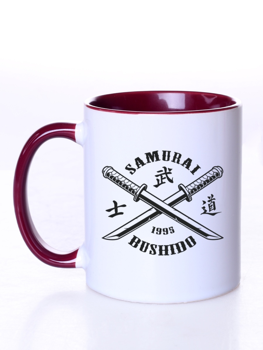 фото Кружка сувенирshop персонаж "samurai bushido / самурай" 330 мл cu-tryak4-vi/s