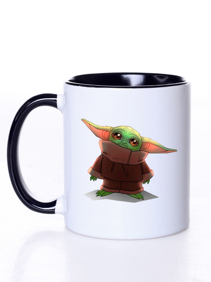 фото Кружка сувенирshop персонаж "малыш йода / звездные войны / baby yoda" 330 мл cu-trby2-bi/s