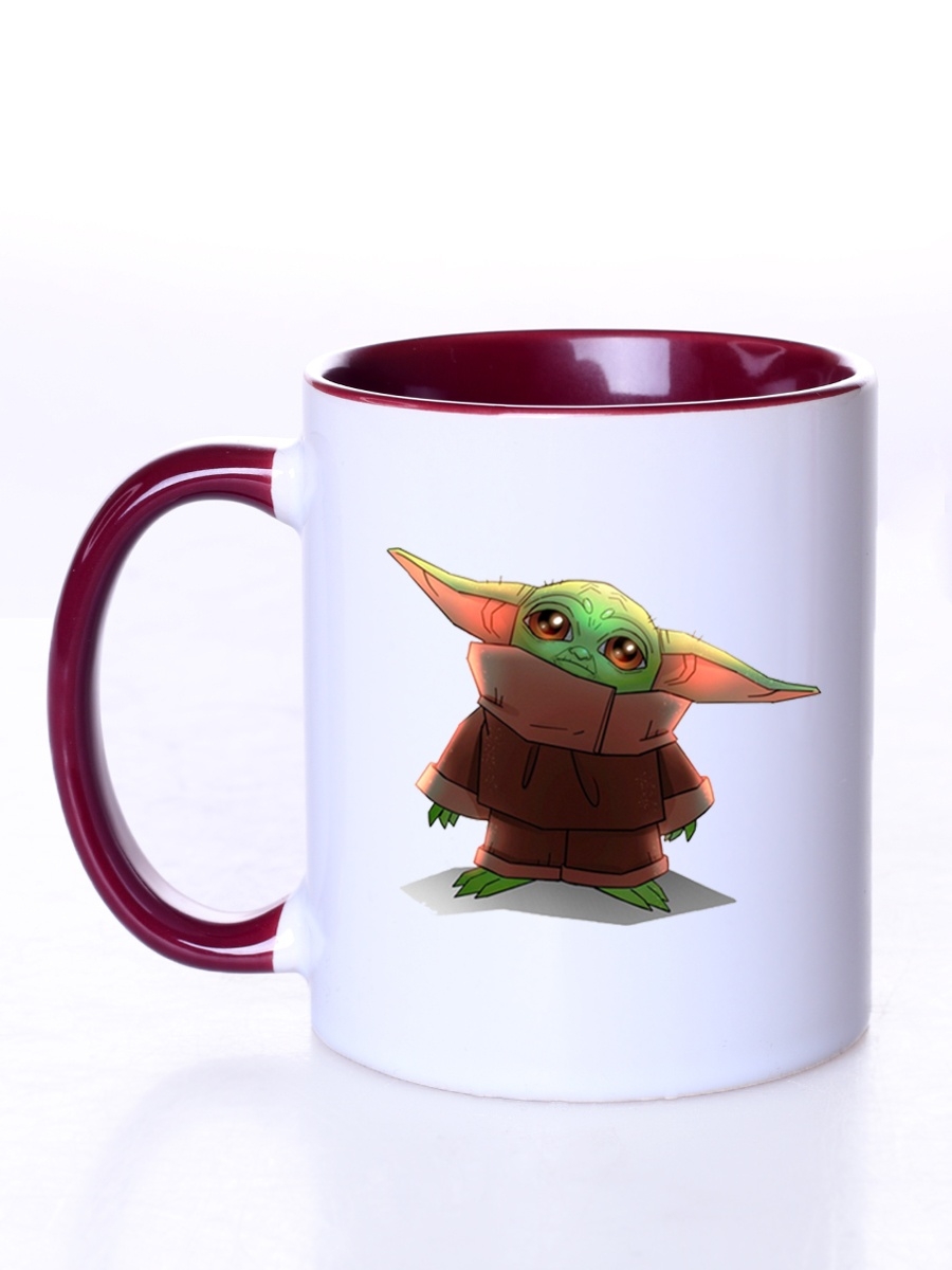 фото Кружка сувенирshop персонаж "малыш йода / звездные войны / baby yoda" 330 мл cu-trby2-vi/s