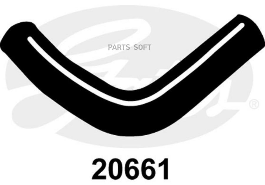 Патрубок Системы Охлаждения Isuzu/Mitsubishi/Suzuki Gates 20661 Gates арт. 20661