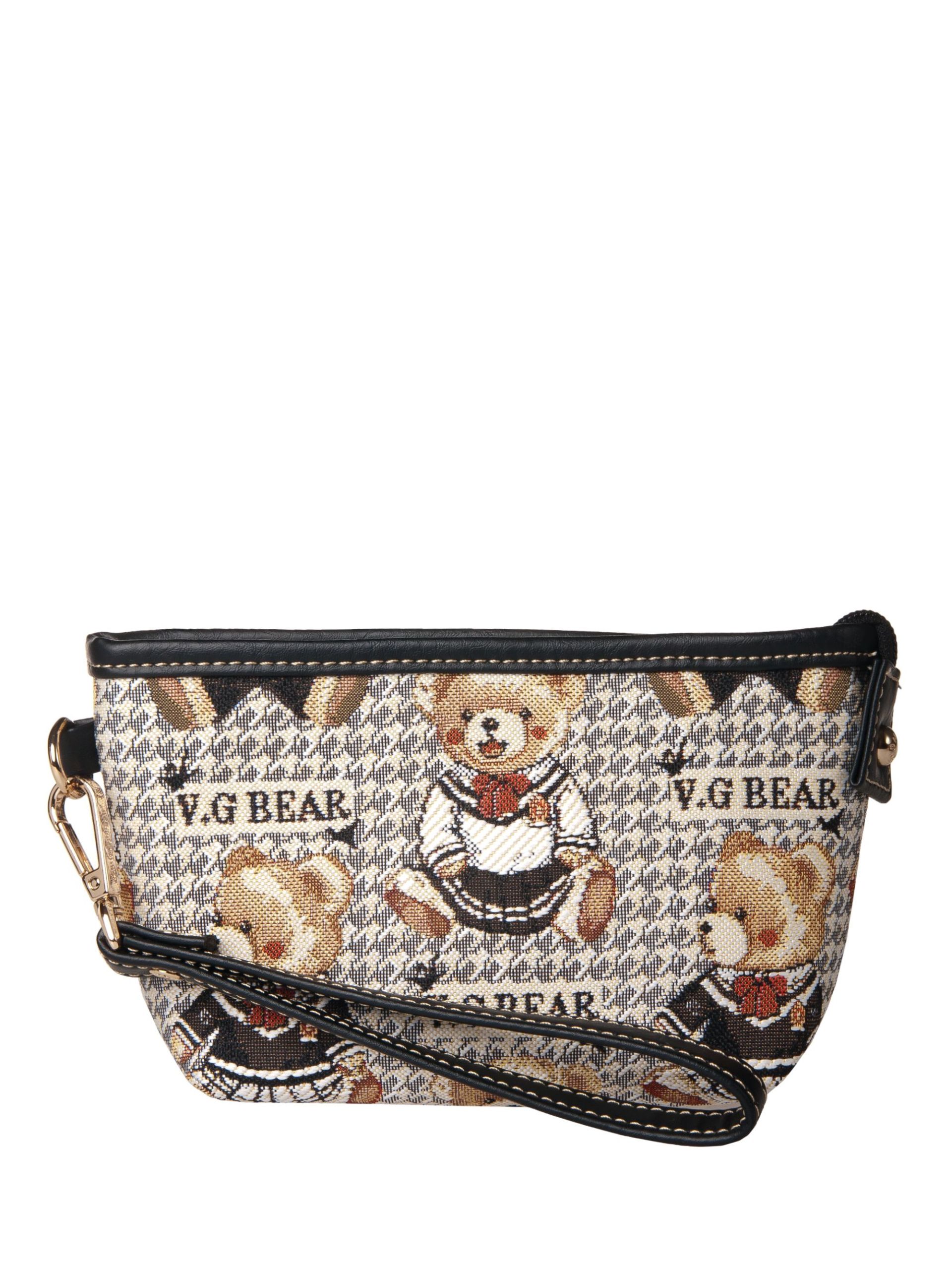 Косметичка женская Henney Bear 11001-85hb-BEIGE бежевая