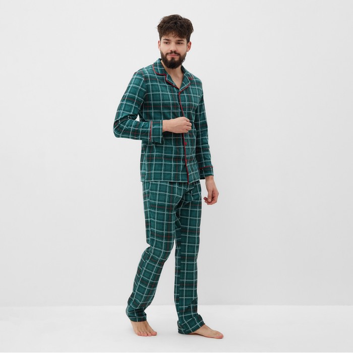 

Пижама мужская KAFTAN 9769754 зеленая 56 RU, Зеленый, 9769754