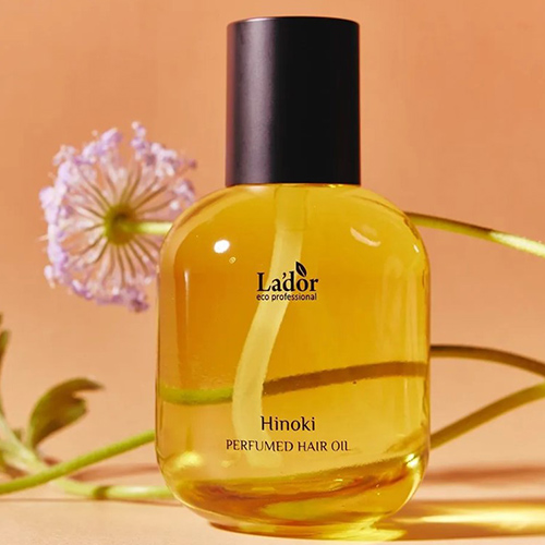 фото Парфюмированное масло для волос la'dor perfumed hair oil hinoki шелк увлажнение 30 мл