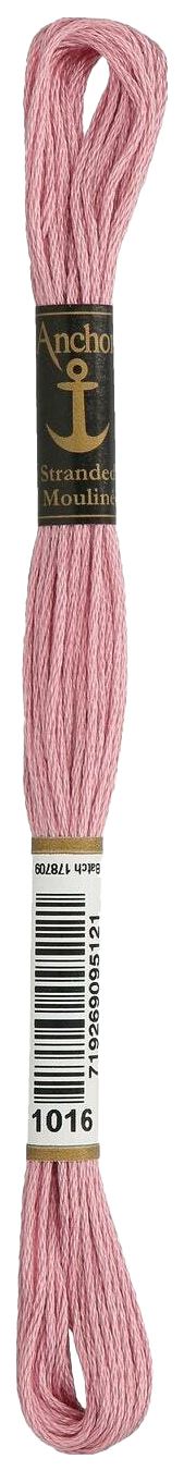 

Нитки мулине Anchor Stranded Cotton 4635000-01016 8 м розовый