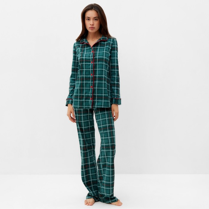 

Пижама женская KAFTAN 9769751 зеленая 48-50 RU, Зеленый, 9769751