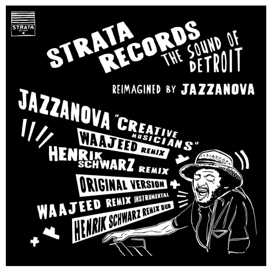 Jazzanova Creative Musicians Waajeed Henrik Schwarz Remixes LP 6027₽