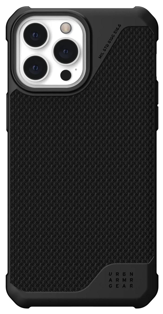 фото Чехол uag metropolis lt (11316o183940) для iphone 13 pro max (kevlar black)