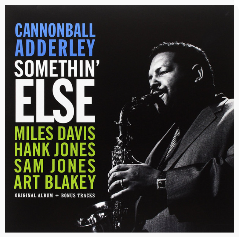 

Adderley Cannonball Somethin' Else LP, Somethin' Else