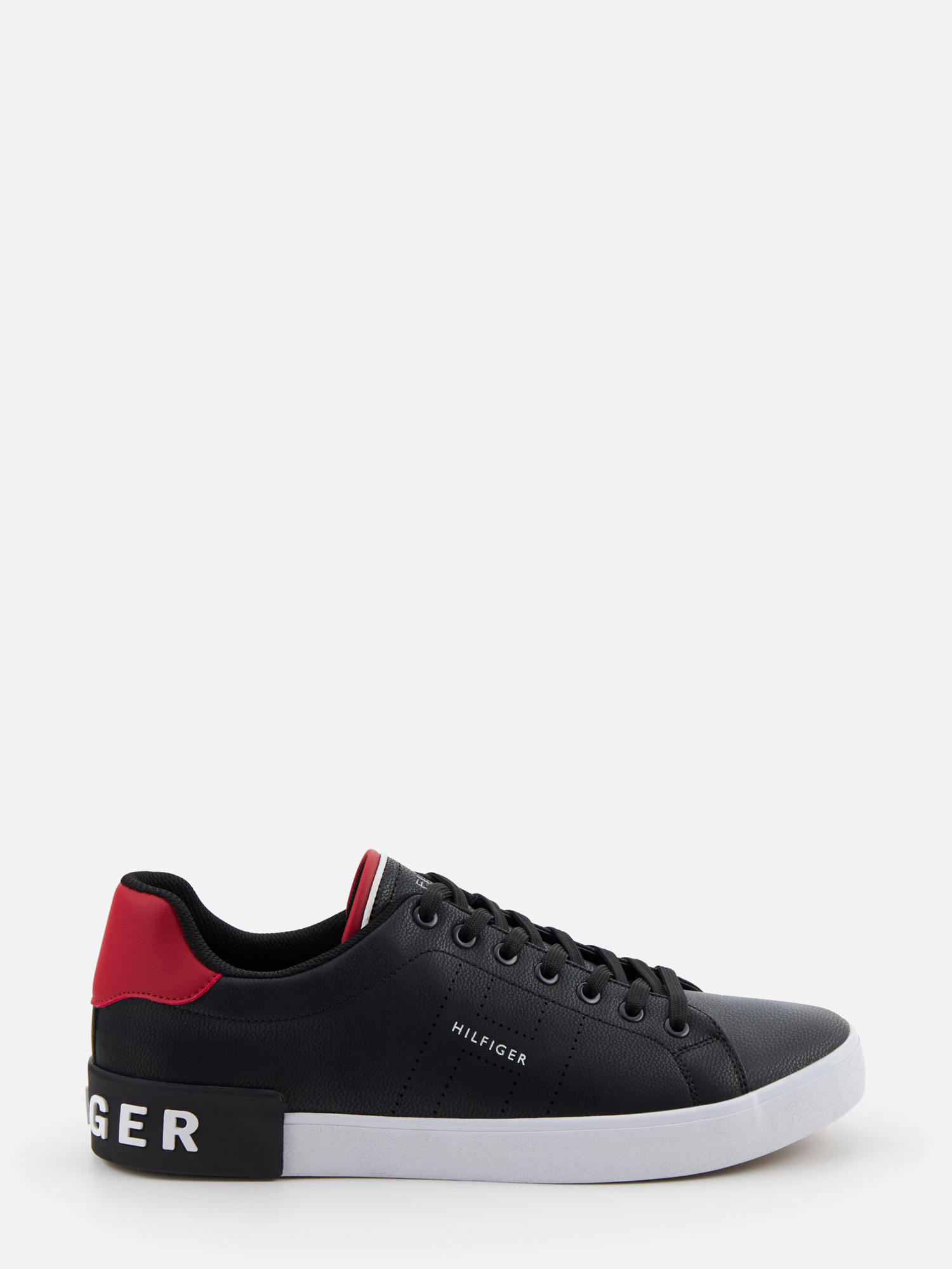 

Кеды мужские Tommy Hilfiger TMREZMON черные 10.5 US, Черный, TMREZMON