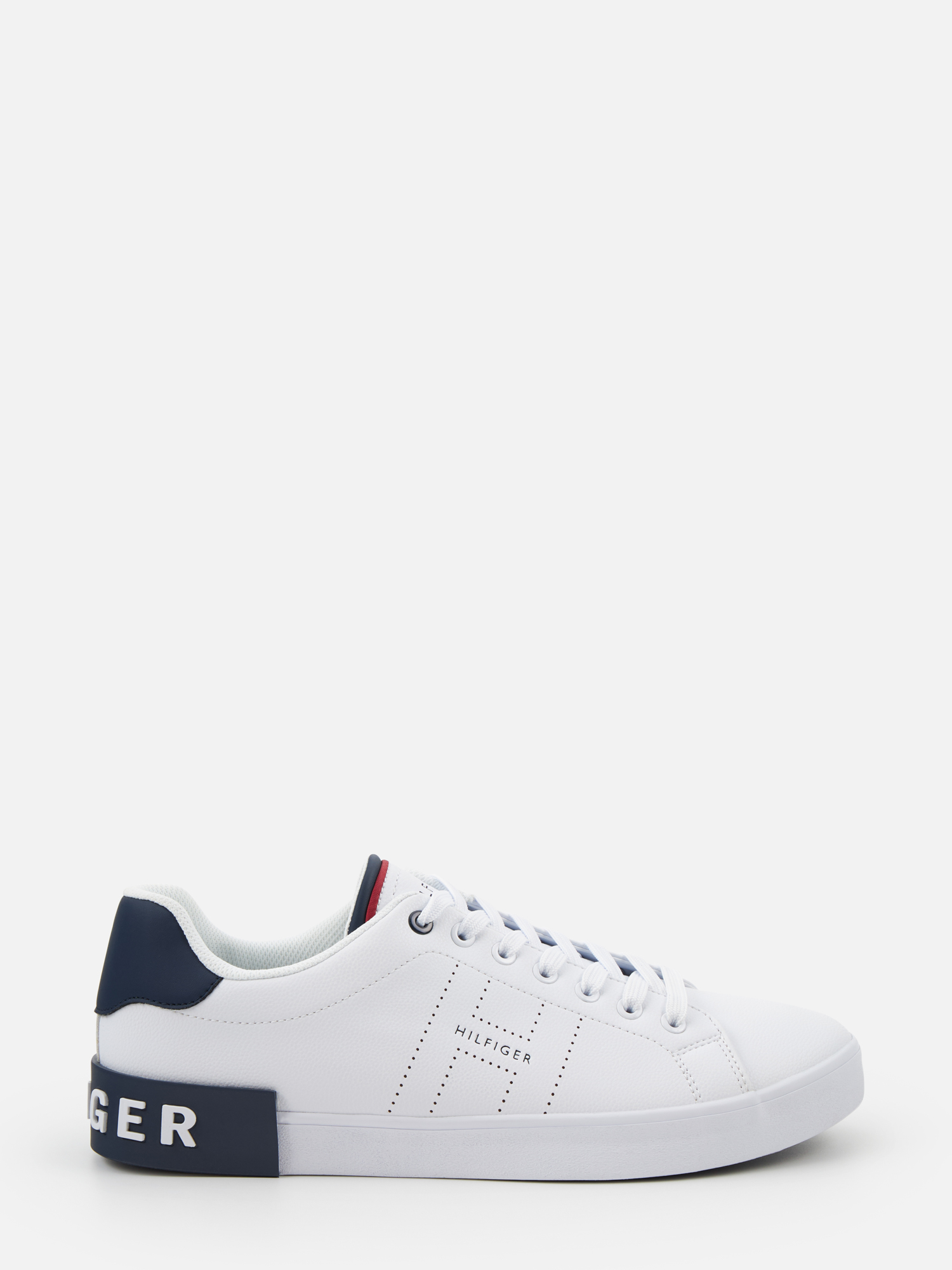 

Кеды мужские Tommy Hilfiger TMREZMON белые 10.5 US, Белый, TMREZMON