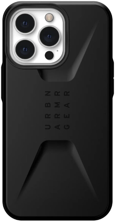 фото Чехол uag civilian (11317d114040) для iphone 13 (black)