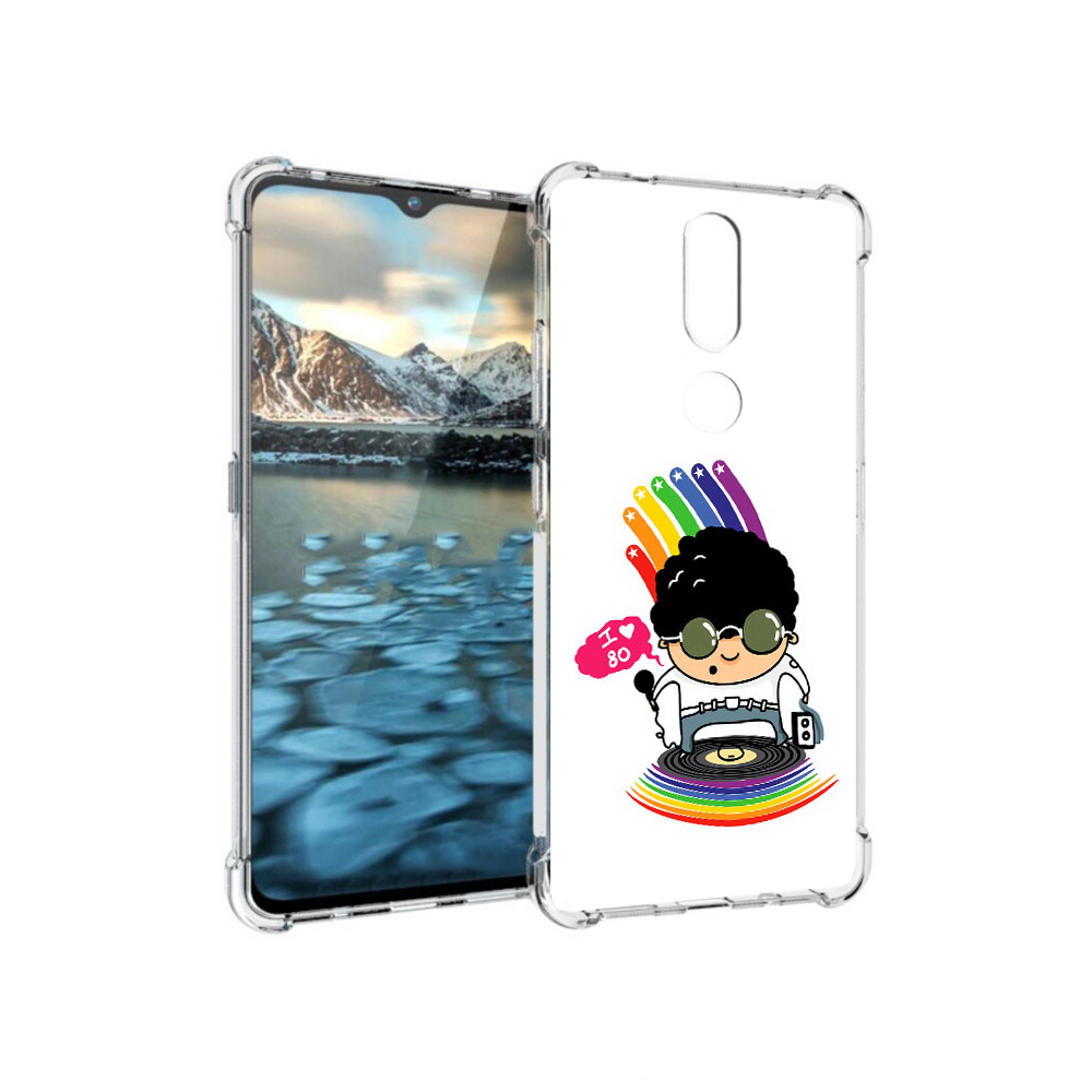 

Чехол MyPads Tocco для Nokia 2.4 Я люблю 80-е (PT227049.107.205), Прозрачный, Tocco