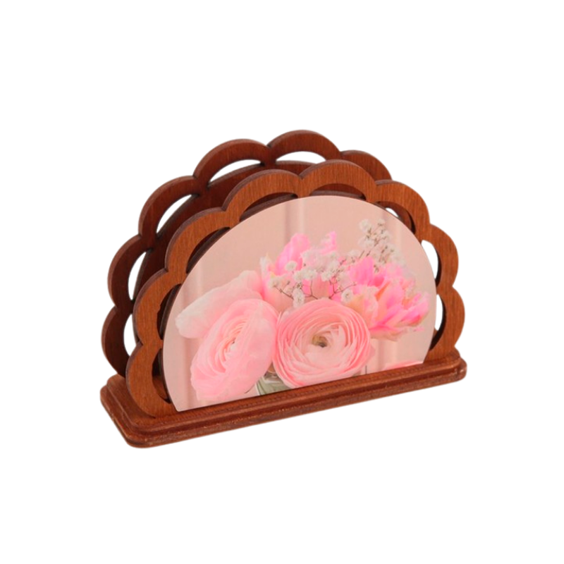 

Салфетница цветная Home Collection Б-22 Светлый Букет 1 шт