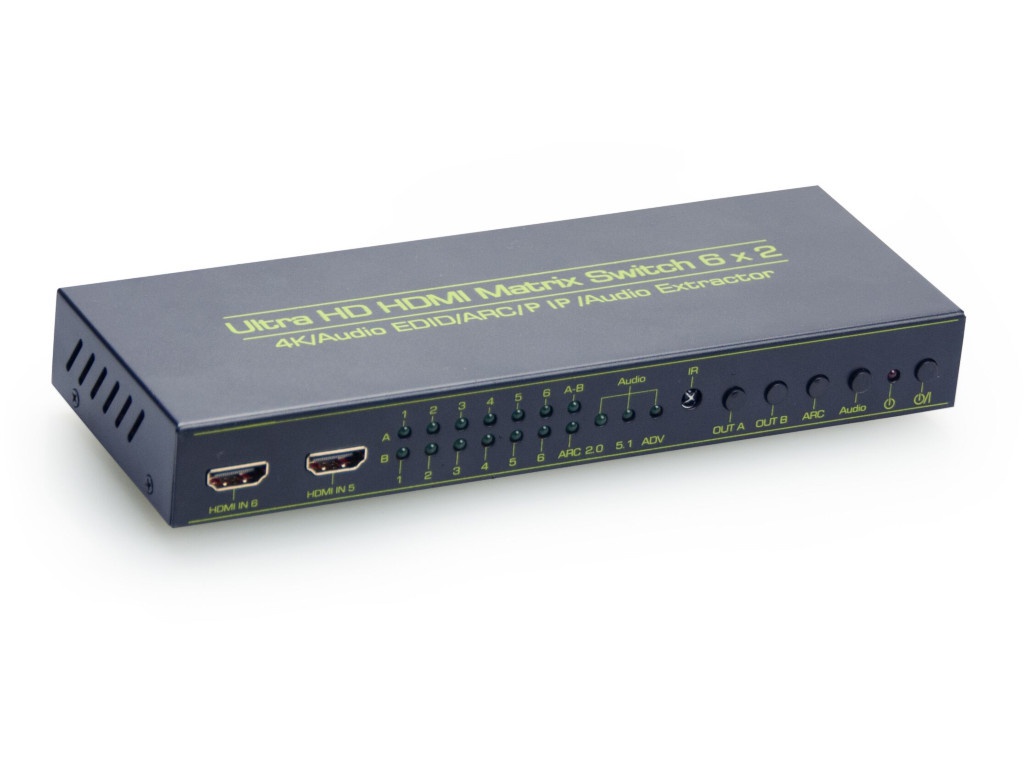 фото Сплиттер gcr hdmi 6x2 gl-v602