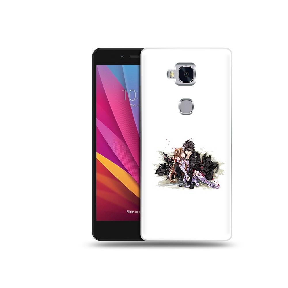 

Чехол MyPads Tocco для Honor 5X аниме асуна (PT24996.45.222), Прозрачный, Tocco