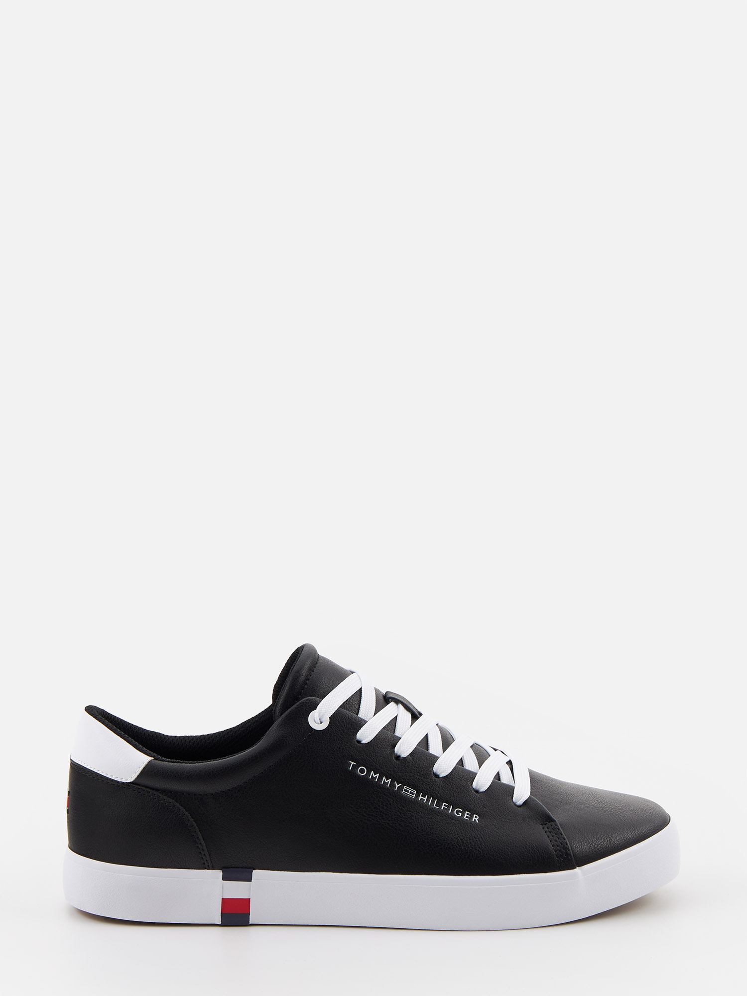 

Кеды мужские Tommy Hilfiger TMRAMOSO черные 10 US, Черный, TMRAMOSO