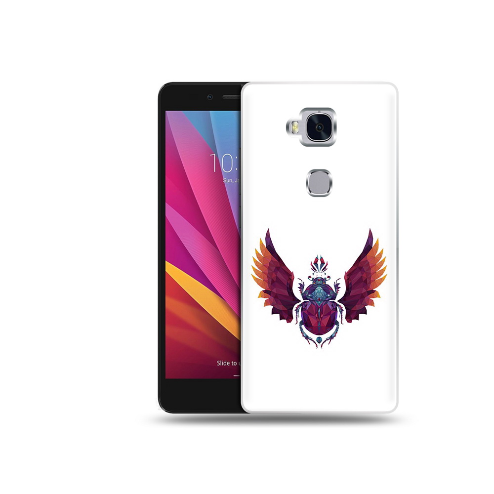 

Чехол MyPads Tocco для Honor 5X алмазный скоробей (PT24996.45.219), Прозрачный, Tocco