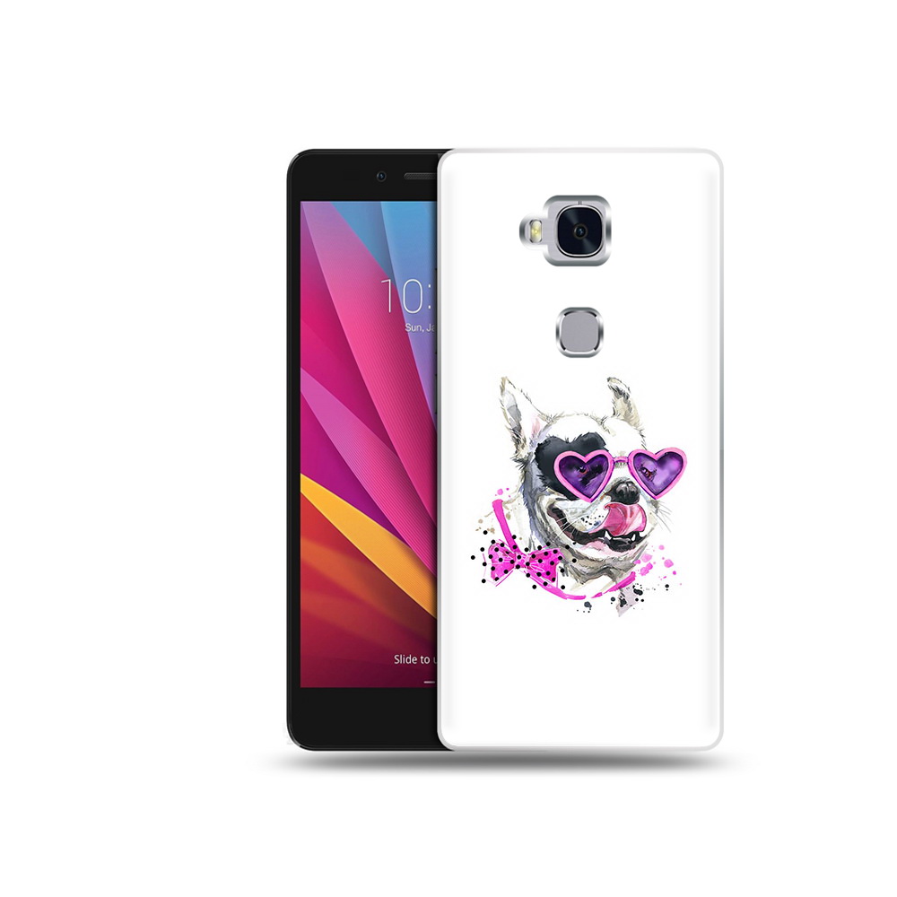 

Чехол MyPads Tocco для Honor 5X акварельный пёс (PT24996.45.218), Прозрачный, Tocco