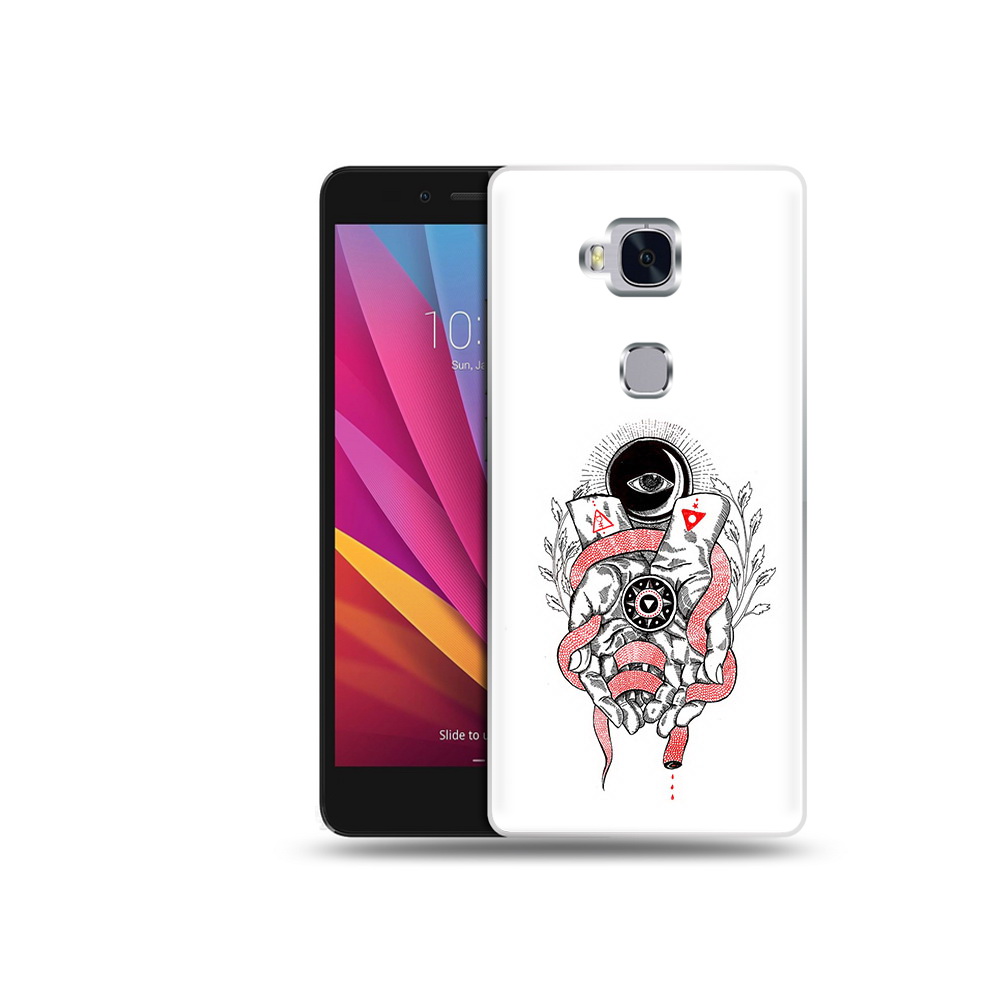 

Чехол MyPads Tocco для Honor 5X абстрация связанные руки (PT24996.45.213), Прозрачный, Tocco