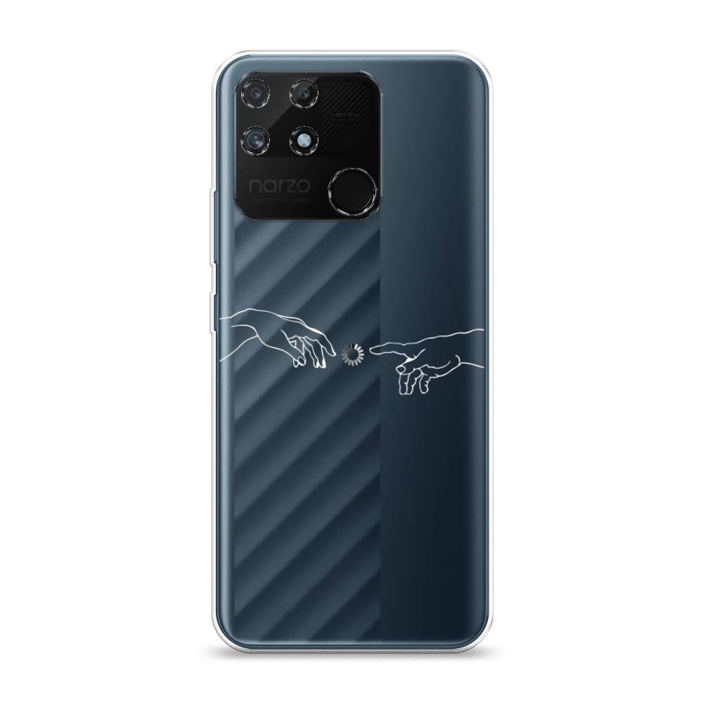 

Чехол Awog на Realme Narzo 50A "Загрузка творения", Разноцветный, 258450-10