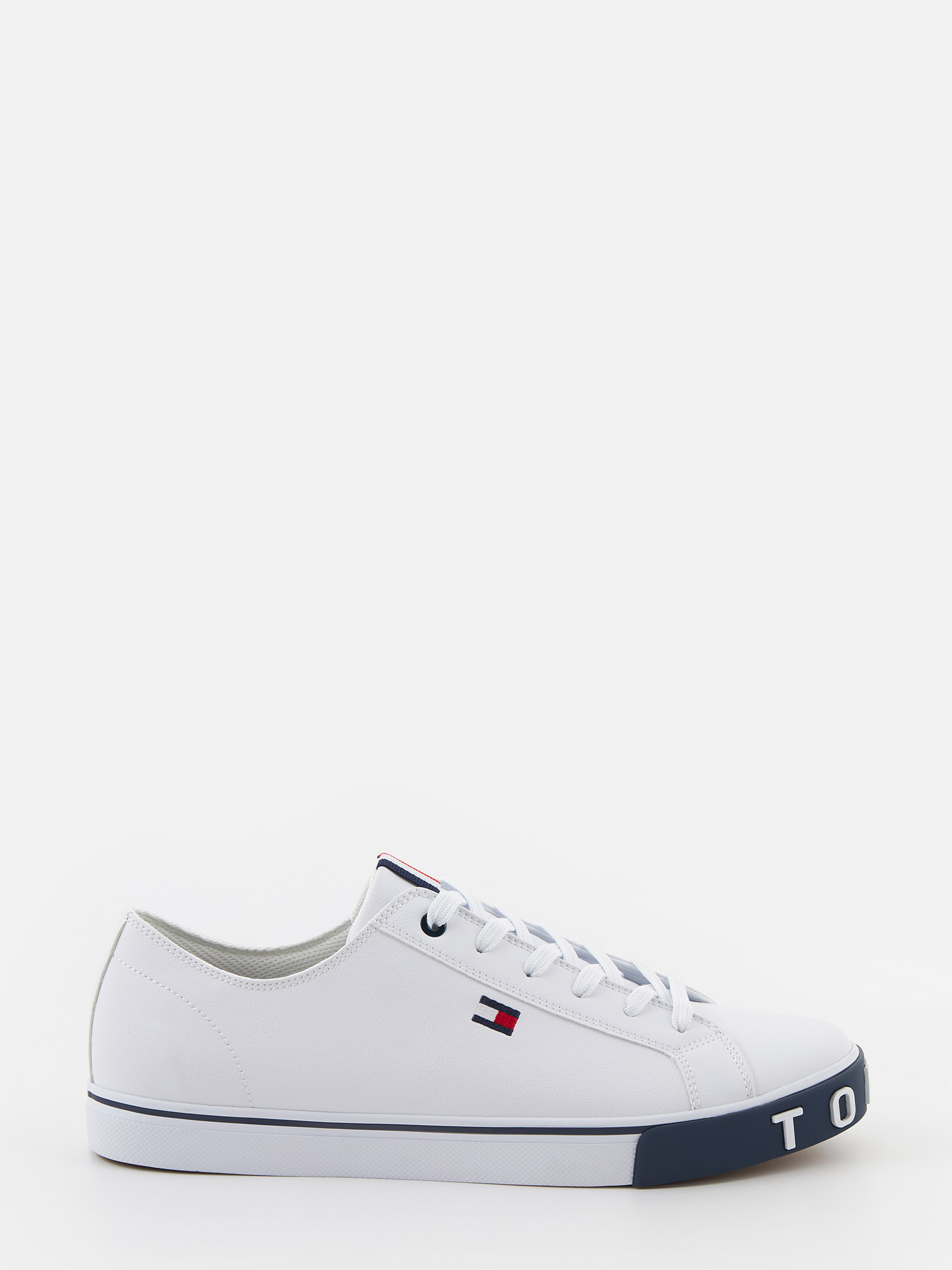 

Кеды мужские Tommy Hilfiger TMRAIN белые 10.5 US, Белый, TMRAIN