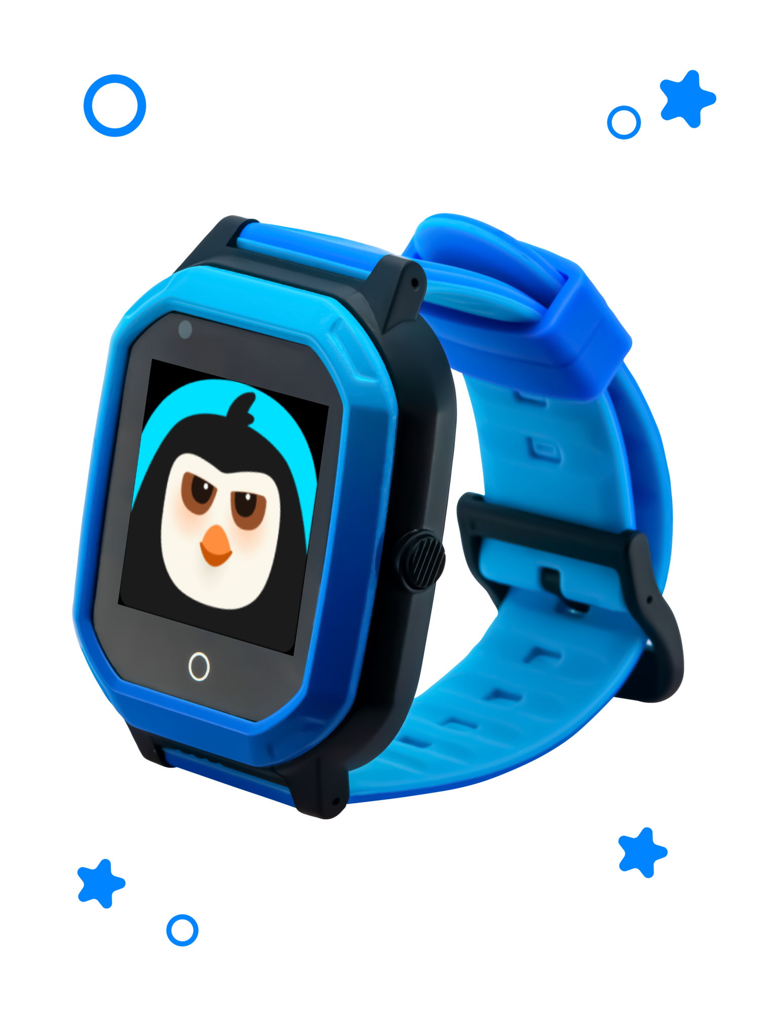 фото Gps часы где мои дети pingo space 4g (голубой) + приложение в подарок