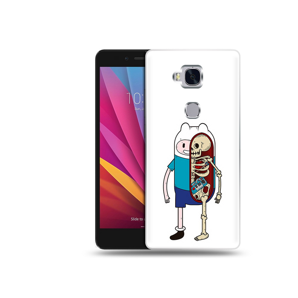 

Чехол MyPads Tocco для Honor 5X Финн скелет (PT24996.45.187), Прозрачный, Tocco