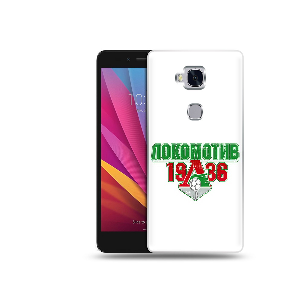 

Чехол MyPads Tocco для Honor 5X ФК локомотив 1936 (PT24996.45.182), Прозрачный, Tocco